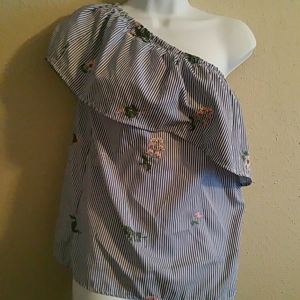 Pinstripe Top